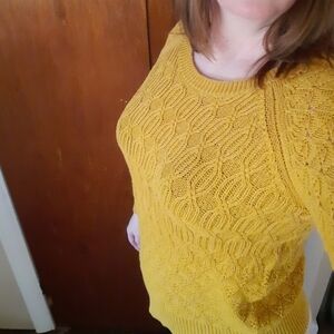 Mustard Sweater In Great Condition